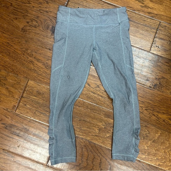 Lululemon Athletica speed crop ruched mesh insert leggings - Picture 6 of 6
